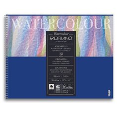 Альбом-склейка для акварели Fabriano "Acquarello" 32х41 см 12л 300г/м.кв 17663241