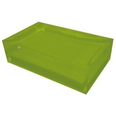 Настольная мыльница Gedy G-Rainbow, зеленый