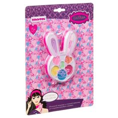 Набор детской декорат. косметики Bondibon Eva Moda, CRD 17,2х23 см, зайчик с тенями для век (7 оттен Bondibon ВВ1751
