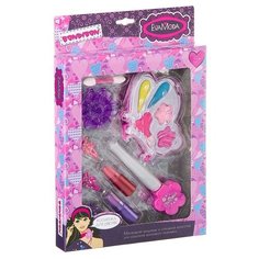 Набор детской декор. косметики Bondibon Eva Moda, BOX 24*15*5*2,5 см; бабочка с тенями для век 4 отт Bondibon ВВ2259
