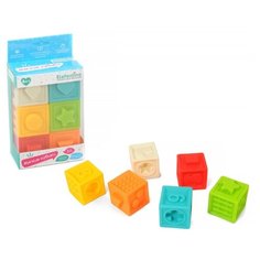 Мягкие кубики 6 шт. "Elefantino"!