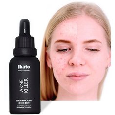Likato Professional/ Сыворотка для лица против акне и прыщей. 30 мл.