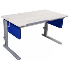 Стол детский для работы стоя Астек-Элара Лидер без ящика 120x72 см рамух/синий/серый