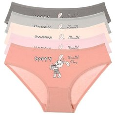 Трусы для девочек (2/3 - 98/104, 5 шт.), зайка Donella