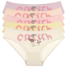 Трусы для девочек (2/3 - 98/104, 10 шт.), страусы Donella