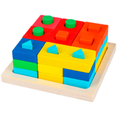 Пирамидка по методике М. Монтессори Лесная мастерская