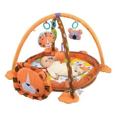 Развивающий коврик "Бонифаций" 3 в 1, игрушки, 30 цв. шаров (упак.6 шт.) Konig Kids