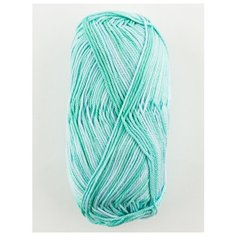 Пряжа KATRIN (50гр.* 1 моток), 140 м., ALPINA, №4019 св.голубой-св.бирюзовый-голубой