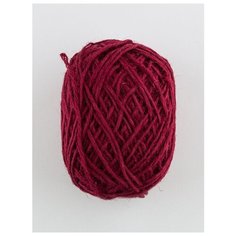 Пряжа "JUTE" 100 г, 90 м (1 моток), ARACHNA, № 015 красный