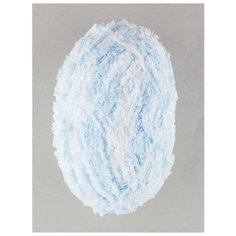 Пряжа SOFIA, 50 г, 90 м (1 моток), ADELIA, №03 голубой/белый