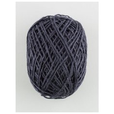 Пряжа "JUTE" 100 г, 90 м (1 моток), ARACHNA, № 016 т.серый
