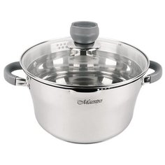 Кастрюля Maestro MR-3507-24, 5 л, серебристый