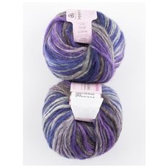 Пряжа "ЭФФЕКТНОЕ ФЛАМЕ" 50г, 125м (2 мотка)., ПЕХОРКА, 1238 М