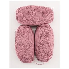 Пряжа "Рукодельная" 50г, 175м (3 мотка)., Пехорский текстиль, 21-Брусника Пехорка