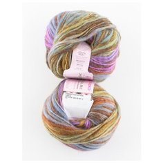 Пряжа "ЭФФЕКТНОЕ ФЛАМЕ" 50г, 125м (2 мотка)., ПЕХОРКА, 1205 М