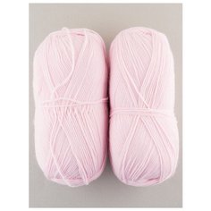 Пряжа "Детская объёмная" 100г., 400м (2 мотка)., Пехорский текстиль, 479-Св.розовый Пехорка