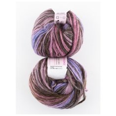 Пряжа "ЭФФЕКТНОЕ ФЛАМЕ" 50г, 125м (2 мотка)., ПЕХОРКА, 1219 М