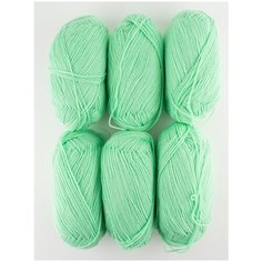 Пряжа "Детская новинка" 50г., 200м., (6 шт)., Пехорский текстиль, 171-Весна Пехорка