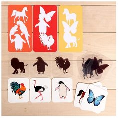 Развивающий набор ZABIAKA "Найди по тени" (4790942)