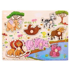 Пазл-вкладыш Щепочка "Африка" (D0053)