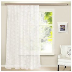 Штора-вуаль Witerra с тиснением, 280*260 см, цвет белый