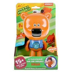 Музыкальная игрушка Умка Кеша, Ми-Ми-Мишки, 5 песенок, сказка, лапки-трещотки, в коробке (HT872-R)