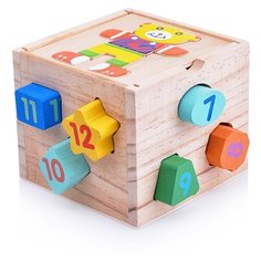 Сортер Щепочка Куб Медвежонок (D0004)