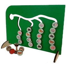 Деревянный сортер Сибирские игрушки Домашние животные (4105)