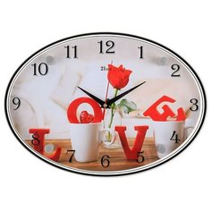 Часы настенные 21 век серия: Люди, "Love", 24*34 см