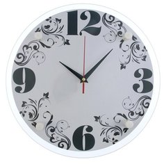 Часы настенные 21 век серия: Классика, "Узоры", 30*30 см