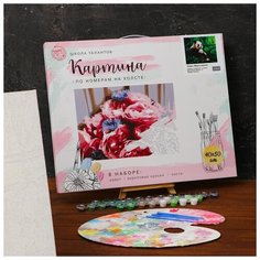 Картина по номерам Школа талантов на холсте с подрамником, "Панды, Мама и малыш", 40*50 см (5248145)