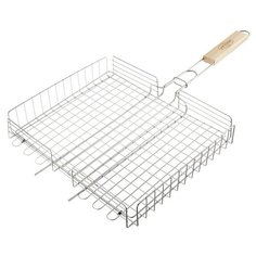 Решетка-гриль для курицы Maclay нержавеющая сталь, 37*31,5 см