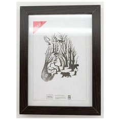 Рамка МДФ 15х21, Зебра, 205 темно-коричневый