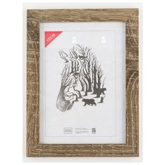 Рамка МДФ 13х18, Зебра, 104 серый, белый