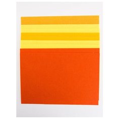 Фетр листовой мягкий 1мм 20х30см (10 листов), FLT-HA4, IDEAL, желтый