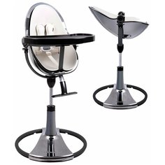 Стульчик для кормления Bloom Fresco Chrome Titanium/White