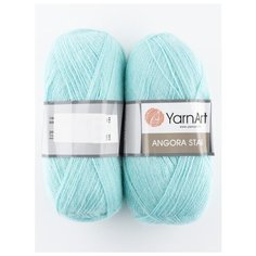 Пряжа "Angora Star" 100г, 500м (2 мот.), YarnArt, 546 светло-бирюзовый