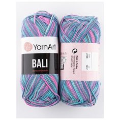 Пряжа "BALI" 100г, 215м (2 мотка), YarnArt, 2108 микс