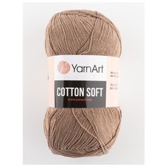 Пряжа "Cotton Soft" 100г, 600м (1 моток), YarnArt, 71 какао