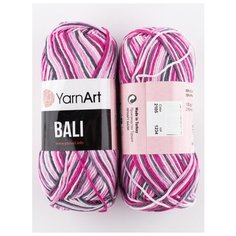 Пряжа "BALI" 100г, 215м (2 мотка), YarnArt, 2105 микс