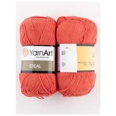 Пряжа "Ideal" 50г, 170м (2 мотка), YarnArt, 236 коралловый