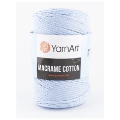 Пряжа "Macrame Cotton" 250г, 225м (1 моток), YarnArt, 760 голубой