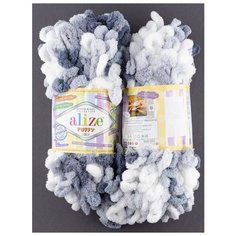Пряжа для вязания "Puffy" 100 г, 9.5 м(2 мотка), ALIZE, цв.5925