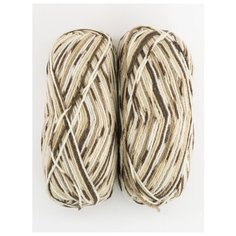 Пряжа "Crazy Color" 100г, 260м (2 мотка), YarnArt, 110 микс