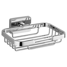 Мыльница APOLLO с держателем, хром, Sapho