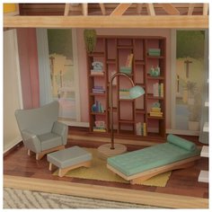 Кукольный домик KidKraft Зоя, с мебелью, 13 элементов, интерактивный