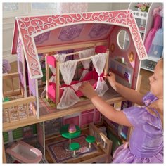 Кукольный домик KidKraft Ава, с мебелью, 10 элементов