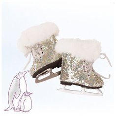 Обувь для куклы Gotz Коньки с блестками, 45-50 см (3402998)
