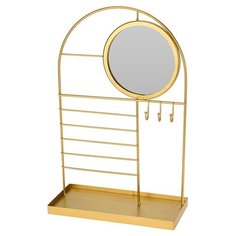Зеркало настольное Koopman International Black & Gold Black & Gold 21,5x9,5x33,5 см 1 шт