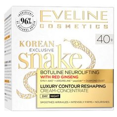 Крем-концентрат Eveline Cosmetics Korean Exclusive Snake С Корейским Красным Женьшенем 40+ 50 мл